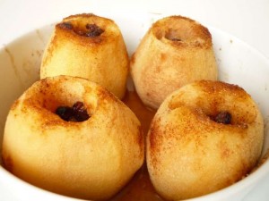 Appel gepoft met kaneel